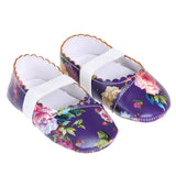 Flower Baby  Shoes First Walkers Newborn Floral Print Dancing Shoes Soft Sole Crib Shoes Toddler Anti Slip Prewalker 0-18M